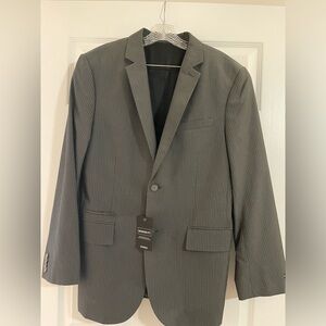 Men’s Express modern fit gray pinstripe Blazer. New w/ tags Size 40R